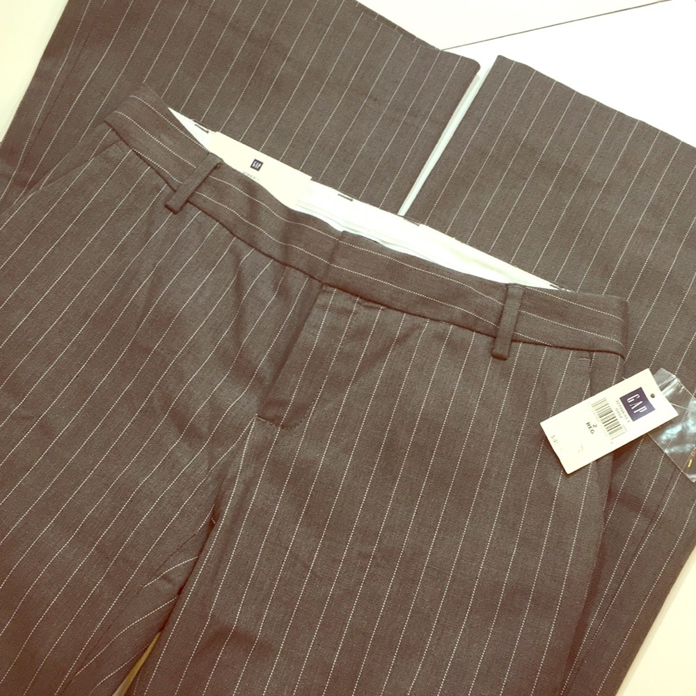 Gap Stretch Modern fit, NwTAGS! 2R, gray pinstripe